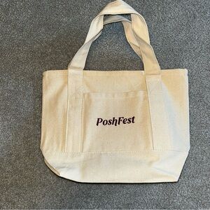 PoshFest Canvas Tote Bag